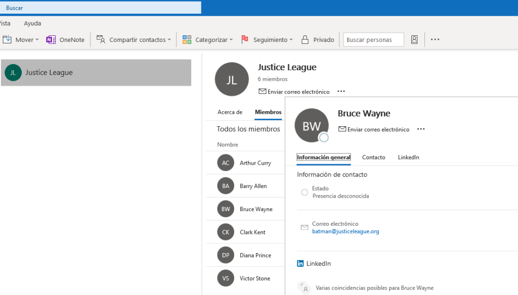 Crear Un Grupo De Contactos lista De Distribuci n En Outlook Desde Un